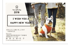 飼い犬の年賀状 格安