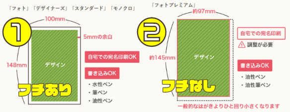 ふみいろ年賀状 写真がきれい